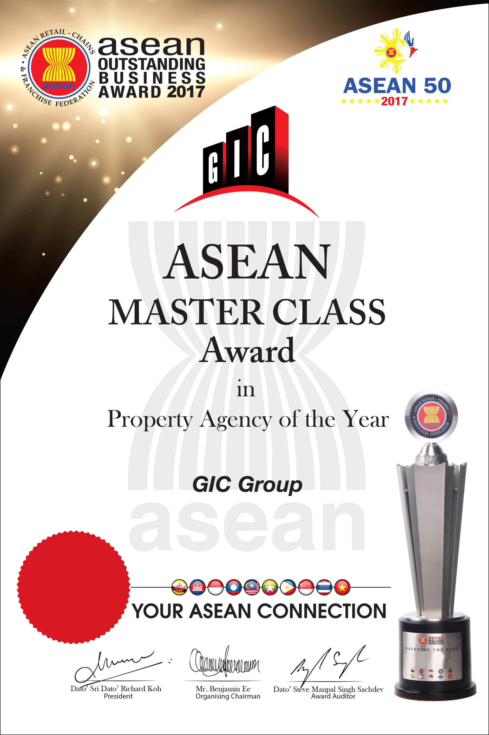 Asean outstanding Award